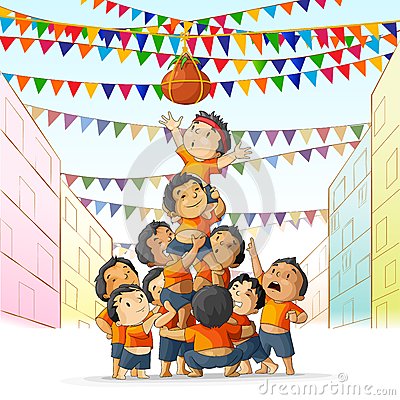 boys-playing-dahi-handi-janmashtami-vector-illustration-32903368